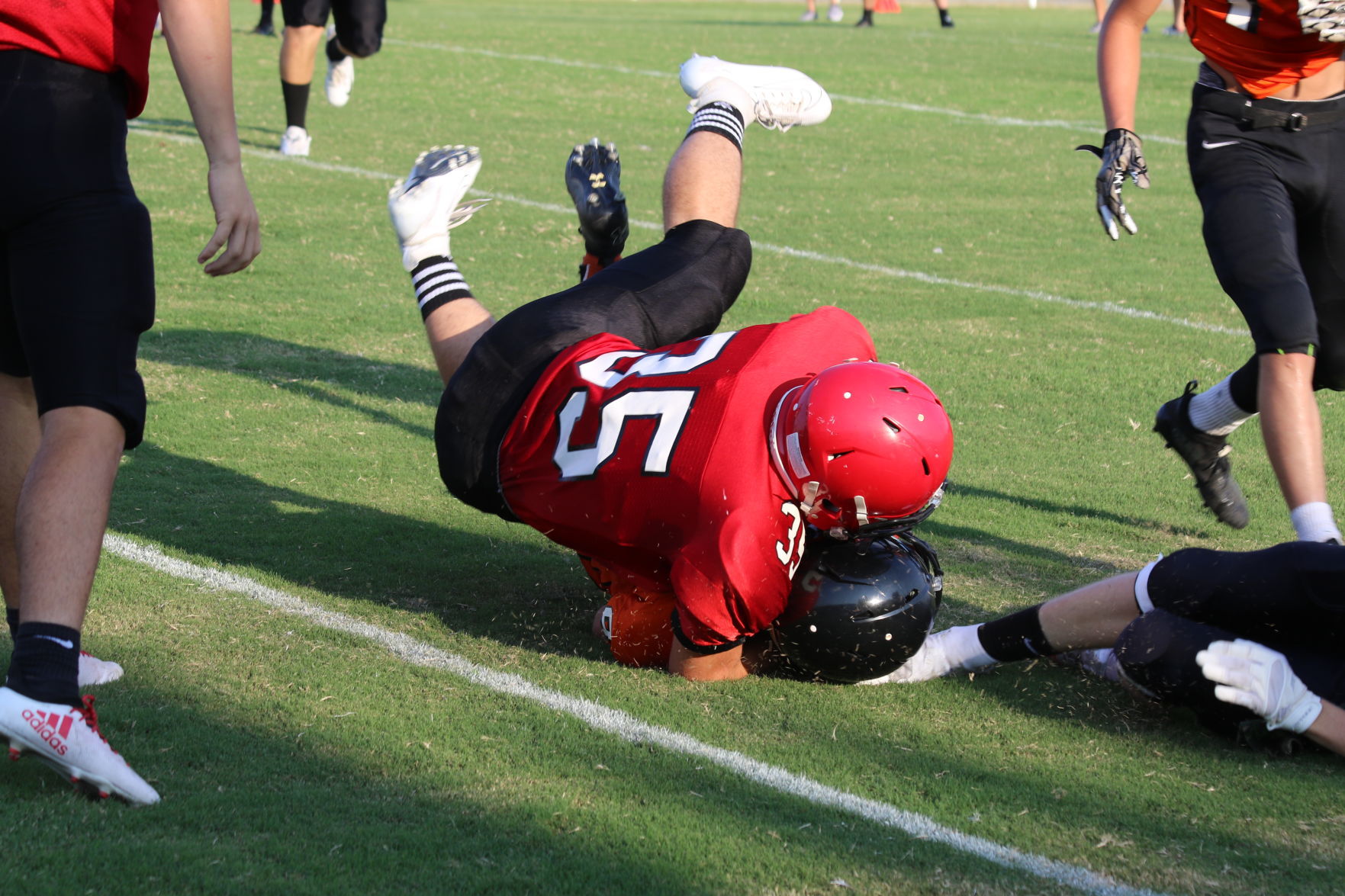 Skiatook vs. Sperry scrimmage